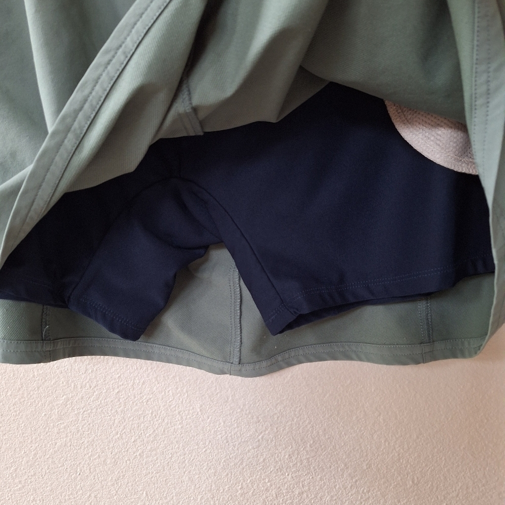 Coolibar Womens Skort Sage UPF 50+ Snap Closure Size XL - Picture 4 of 7